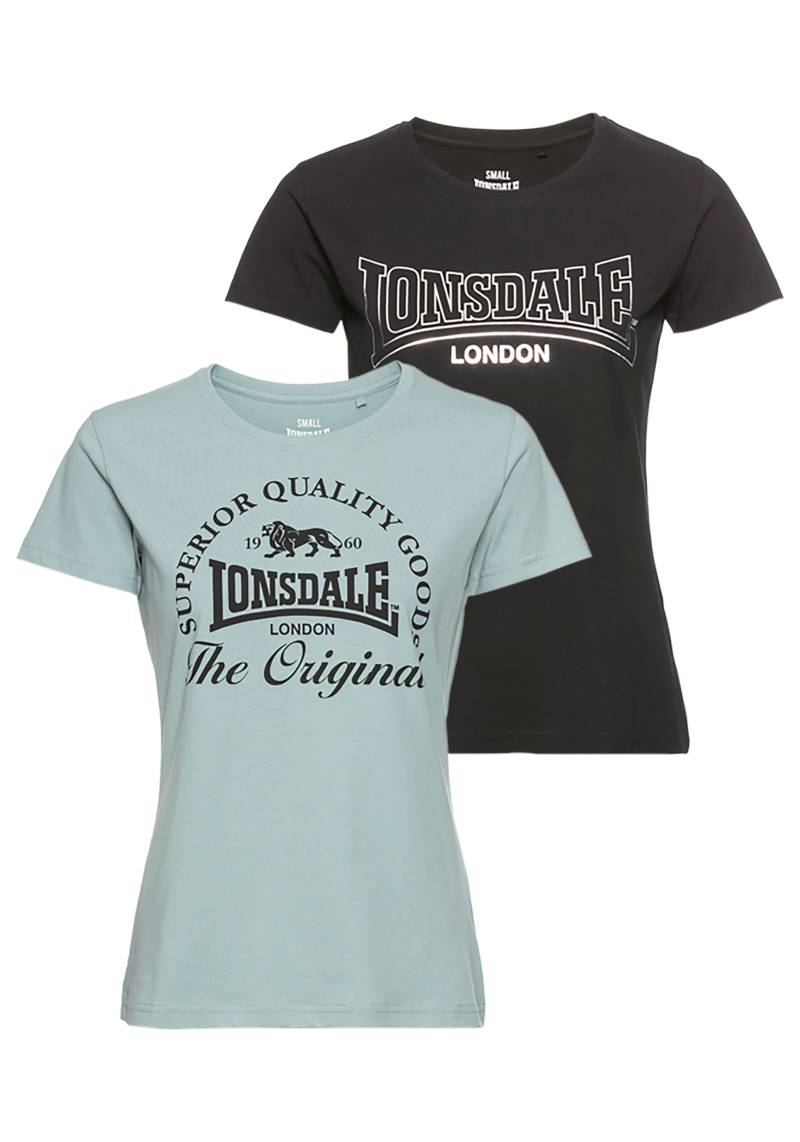 Lonsdale T-Shirt »ROWRAH«, (Packung, 2 tlg.) von Lonsdale