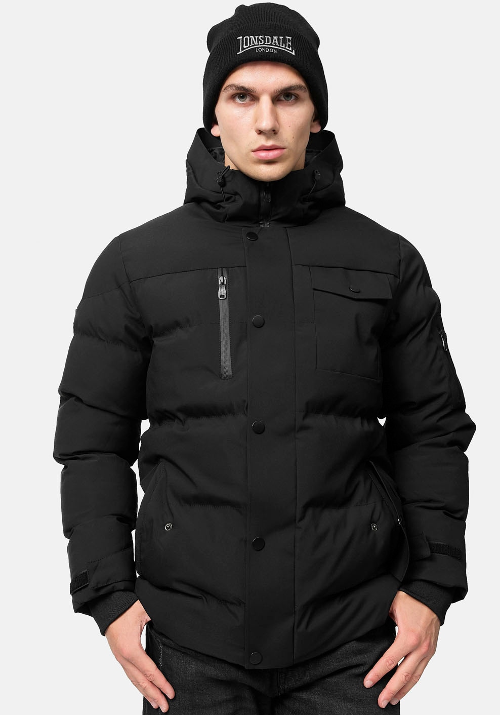 Lonsdale Winterjacke, mit Kapuze von Lonsdale