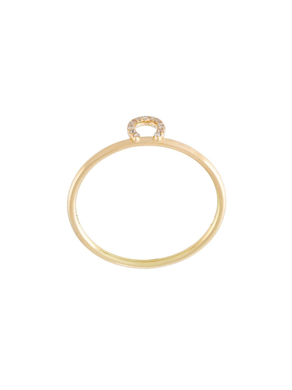 Loquet 'Horseshoe' ring - Metallic von Loquet