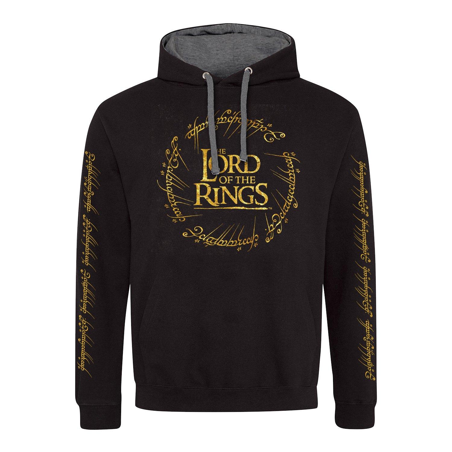 Kapuzenpullover Damen Schwarz S von Lord Of The Rings