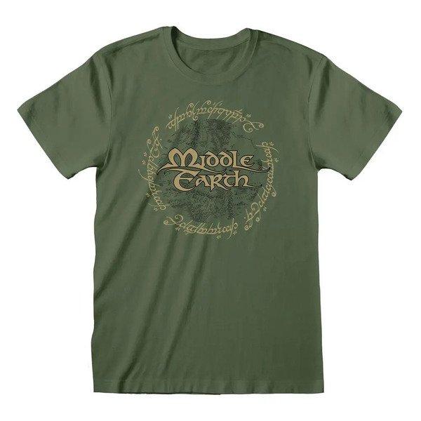 Middle Earth Tshirt Damen Grün S von Lord Of The Rings