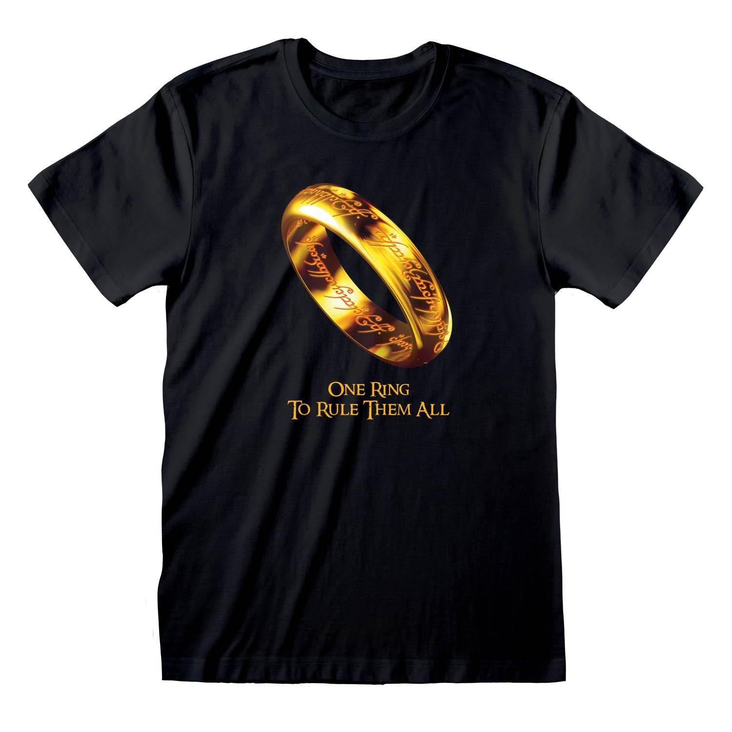 One Ring To Rule Them All Tshirt Damen Schwarz L von Lord Of The Rings
