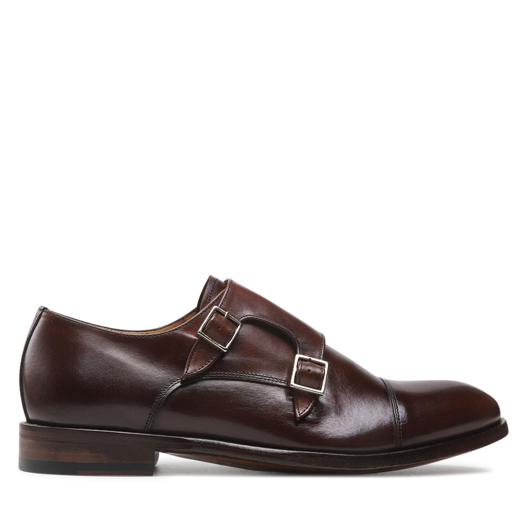 Halbschuhe Lord Premium Double Monks 5502 Brown von Lord Premium