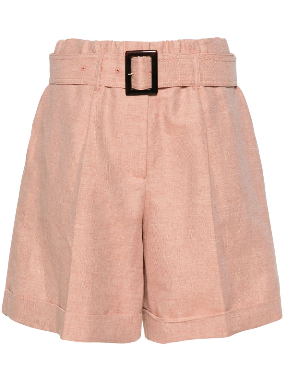 Lorena Antoniazzi belted pleated shorts - Pink von Lorena Antoniazzi