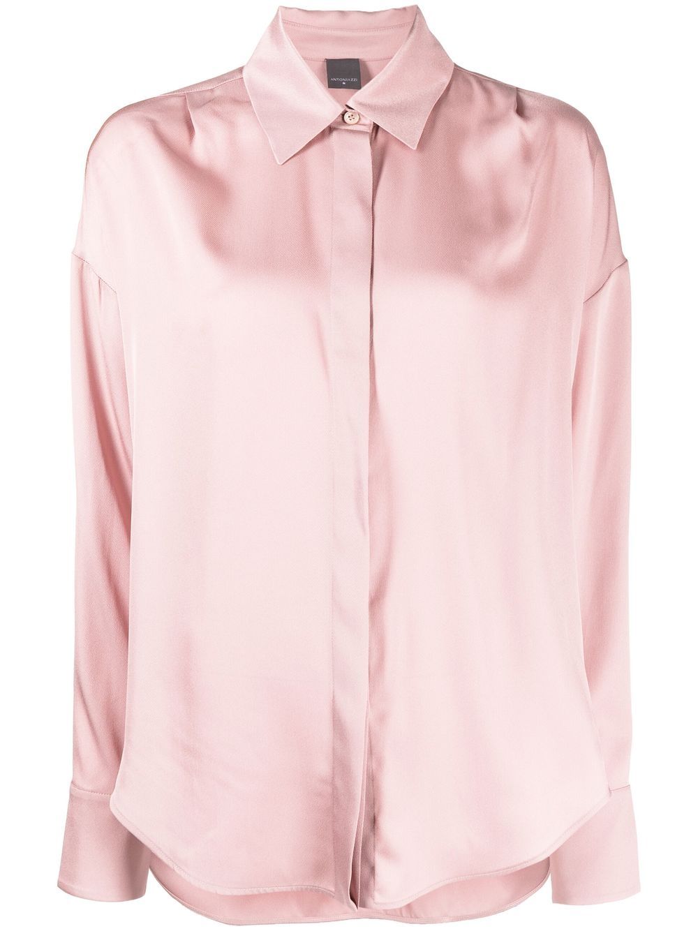 Lorena Antoniazzi drop-shoulder classic collar shirt - Pink von Lorena Antoniazzi