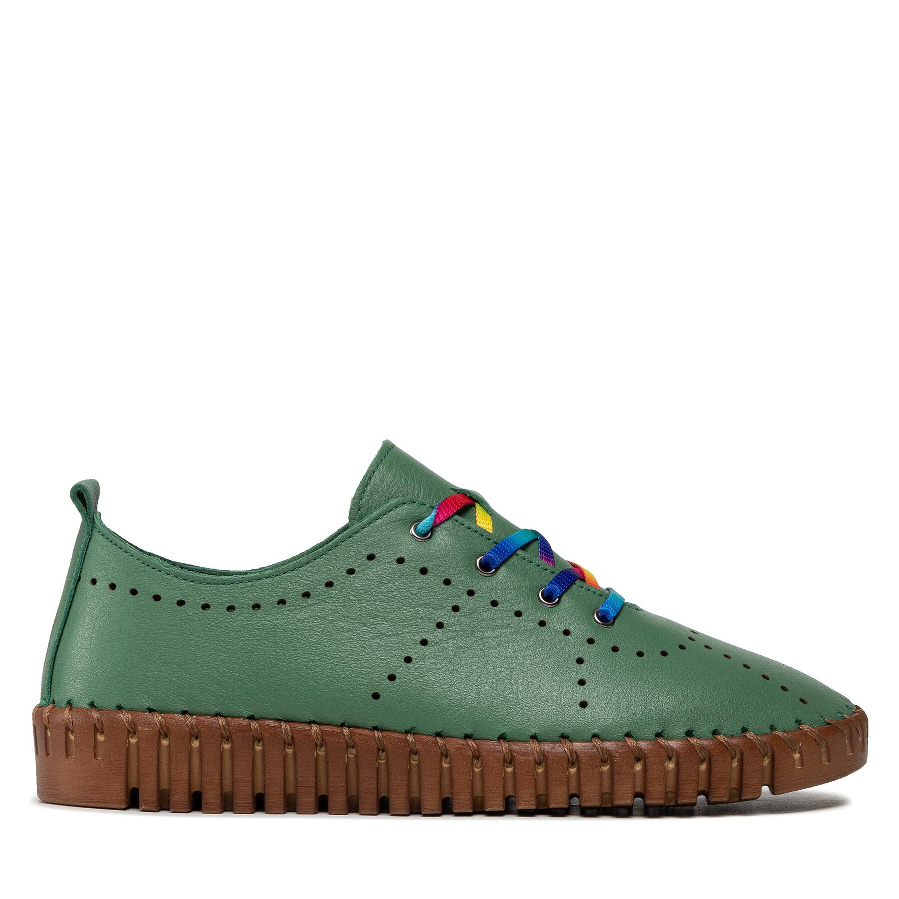 Halbschuhe Loretta Vitale 5011 Green von Loretta Vitale