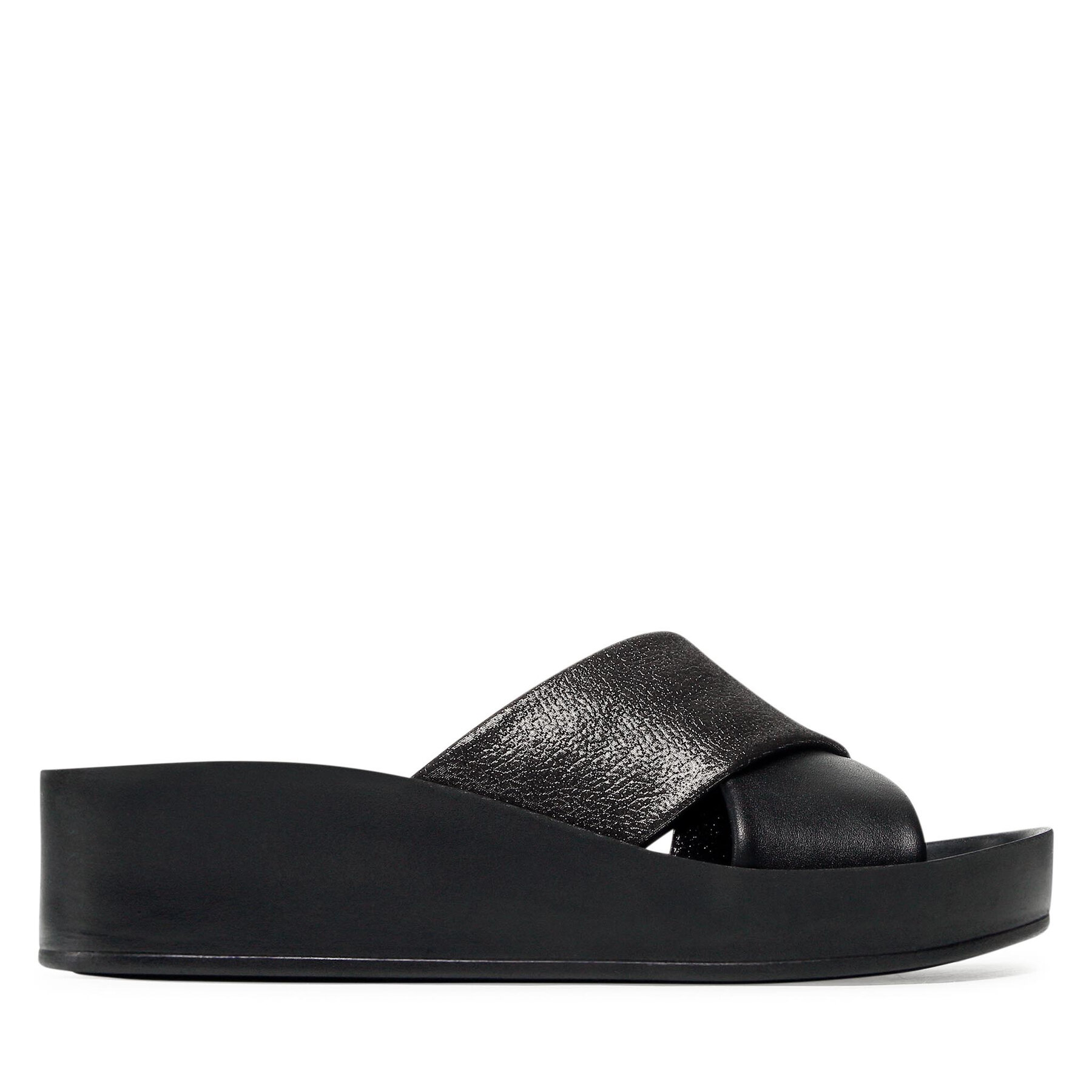 Pantoletten Loretta Vitale 1103 A.Black/Black von Loretta Vitale