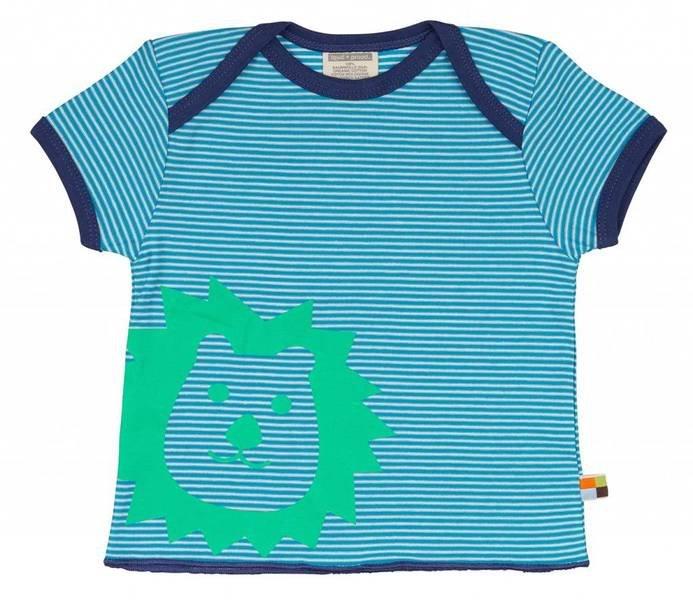T-shirt Ringel Aqua Jungen Multicolor ONE SIZE von Loud and Proud