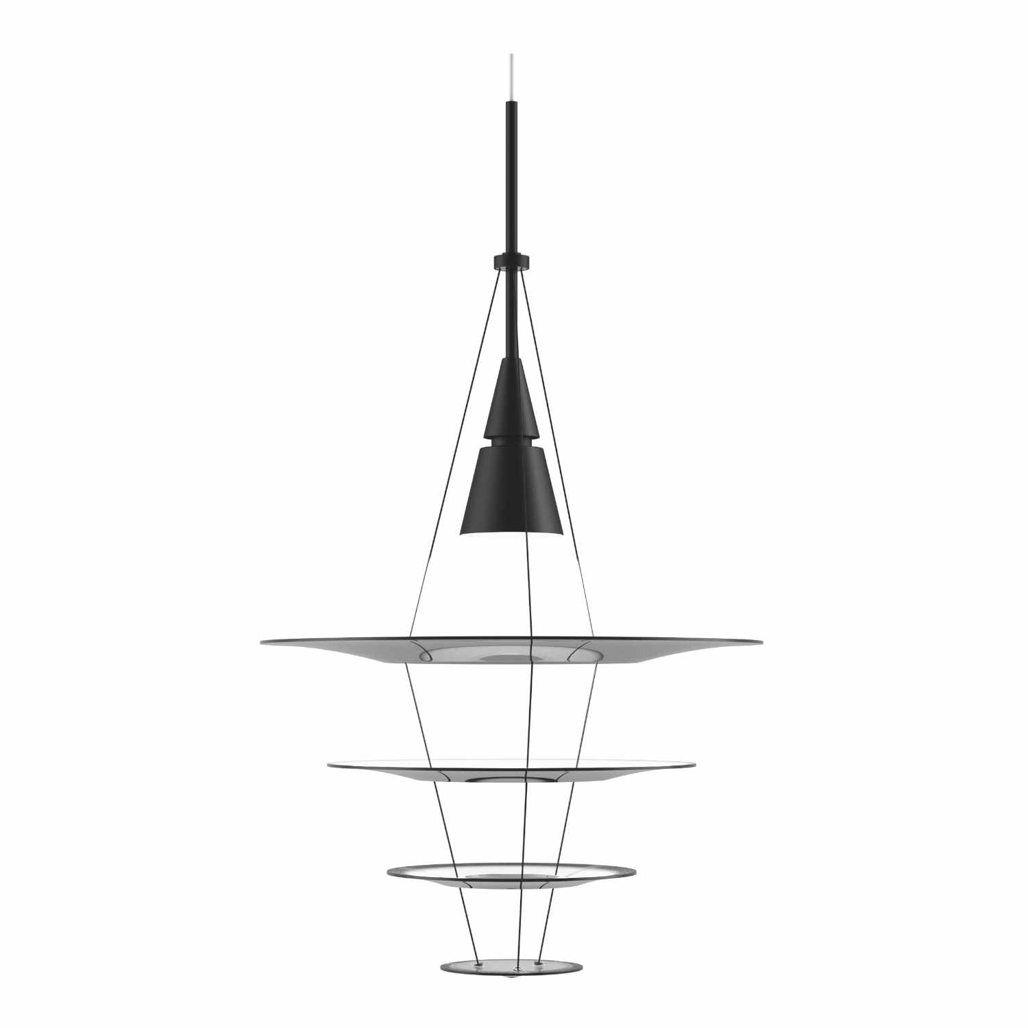 Enigma 425 Pendelleuchte, Farbe schwarz Enigma 425 Pendelleuchte, Farbe schwarz von Louis Poulsen
