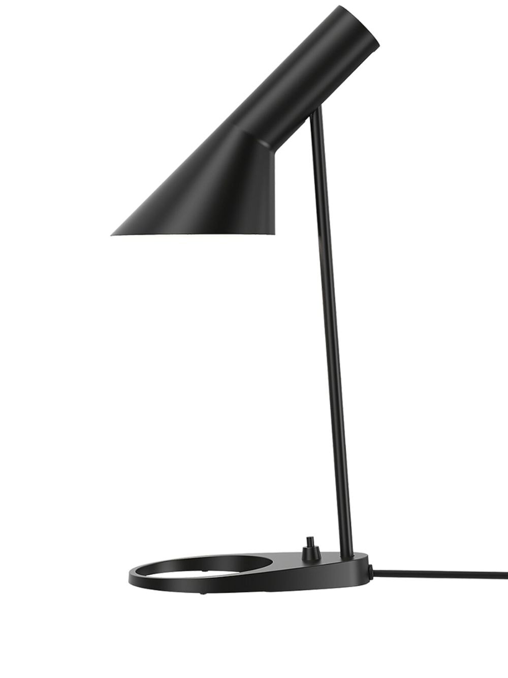 Louis Poulsen AJ Mini steel table lamp - Black von Louis Poulsen