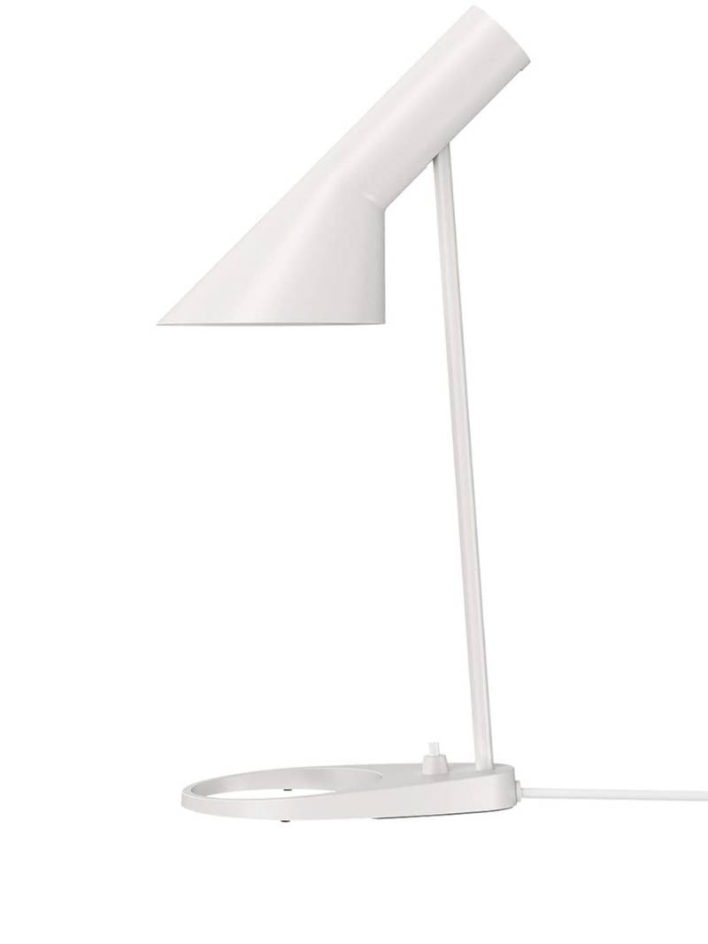 Louis Poulsen AJ Mini steel table lamp - White von Louis Poulsen