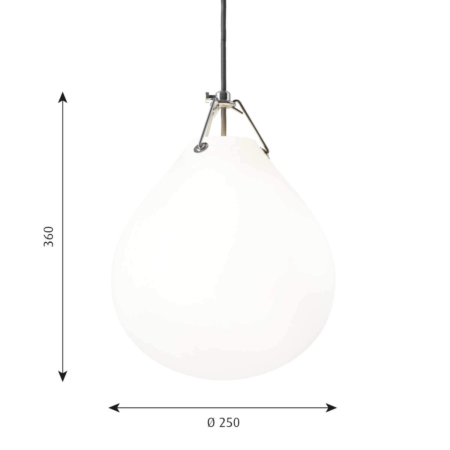 Moser Pendelleuchte, Grösse ø 25 cm Moser Pendelleuchte, Grösse ø 25 cm von Louis Poulsen