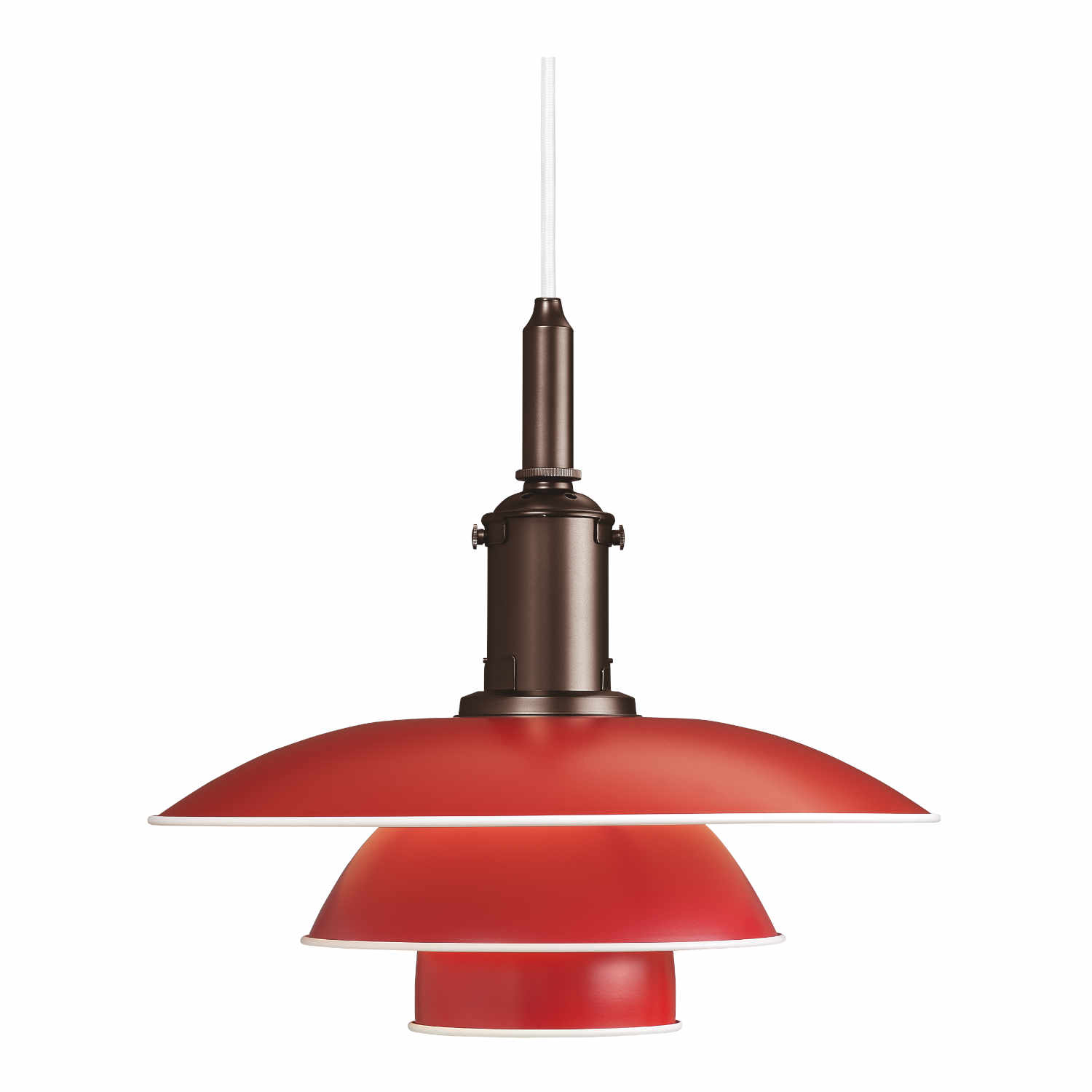 PH 3 1/2-3 Pendelleuchte, Farbe rot PH 3 1/2-3 Pendelleuchte, Farbe rot von Louis Poulsen