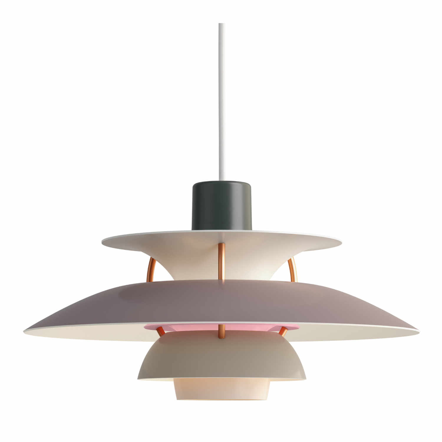 PH 5 Mini Pendelleuchte, Farbe hues of grey PH 5 Mini Pendelleuchte, Farbe hues of grey von Louis Poulsen