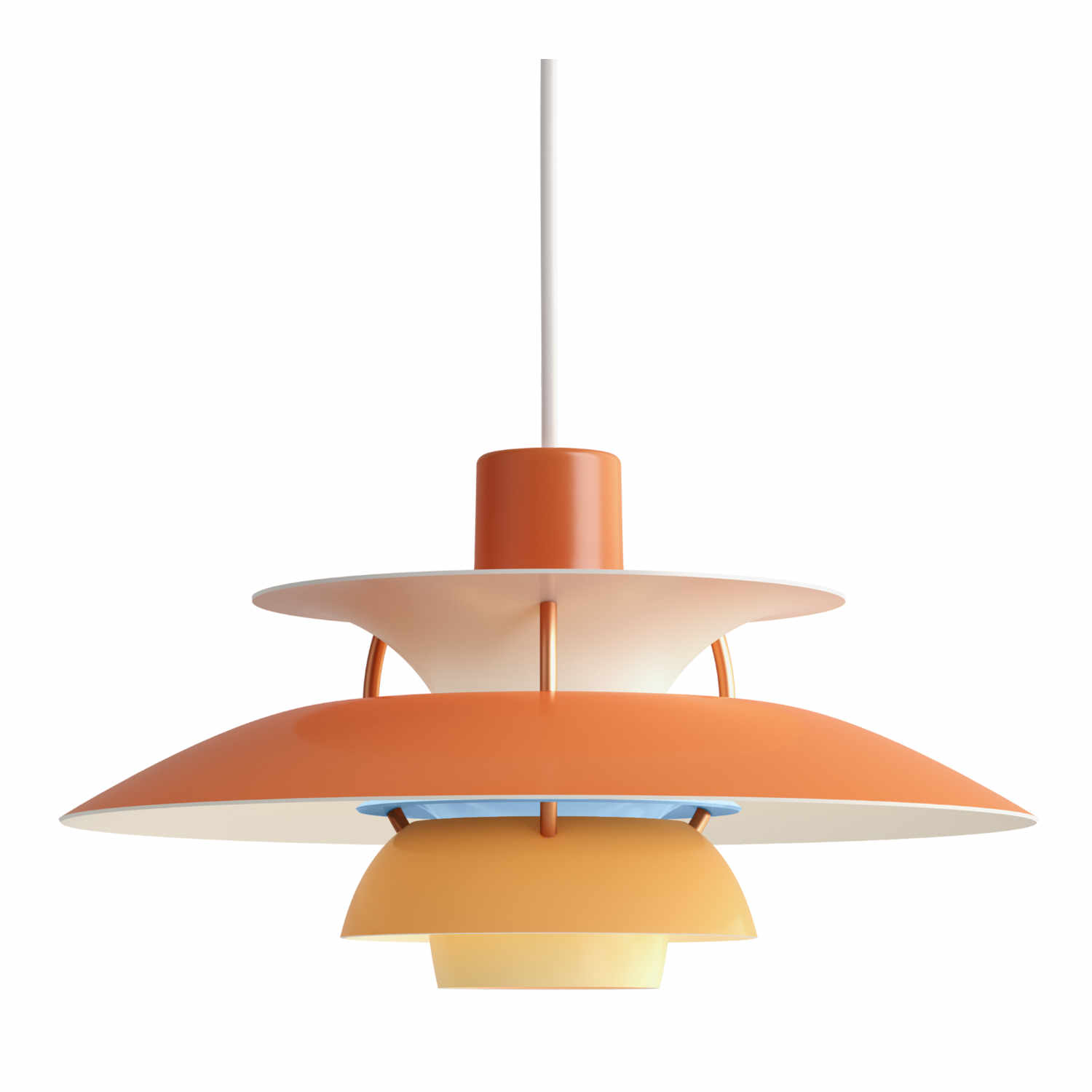 PH 5 Mini Pendelleuchte, Farbe hues of orange PH 5 Mini Pendelleuchte, Farbe hues of orange von Louis Poulsen