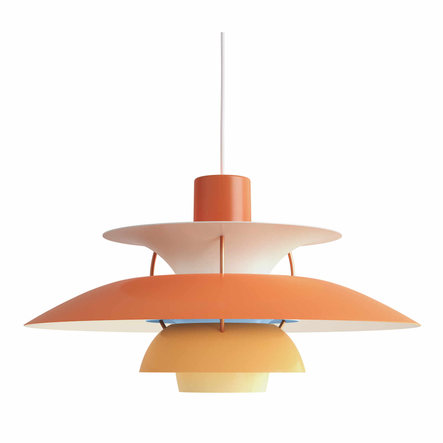 PH 5 Pendelleuchte, Farbe hues of orange PH 5 Pendelleuchte, Farbe hues of orange von Louis Poulsen