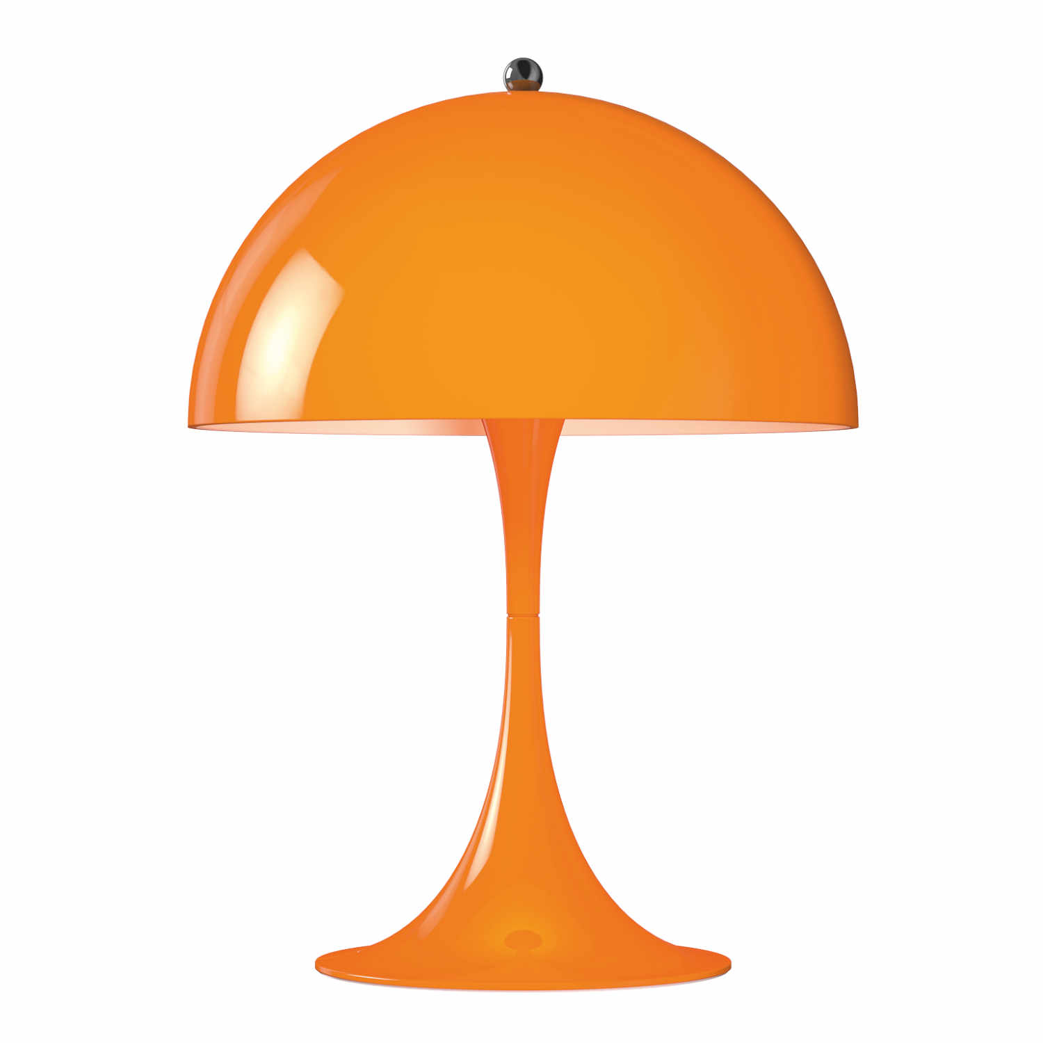 Panthella 250 (Mini) LED Tischleuchte, Farbe orange von Louis Poulsen