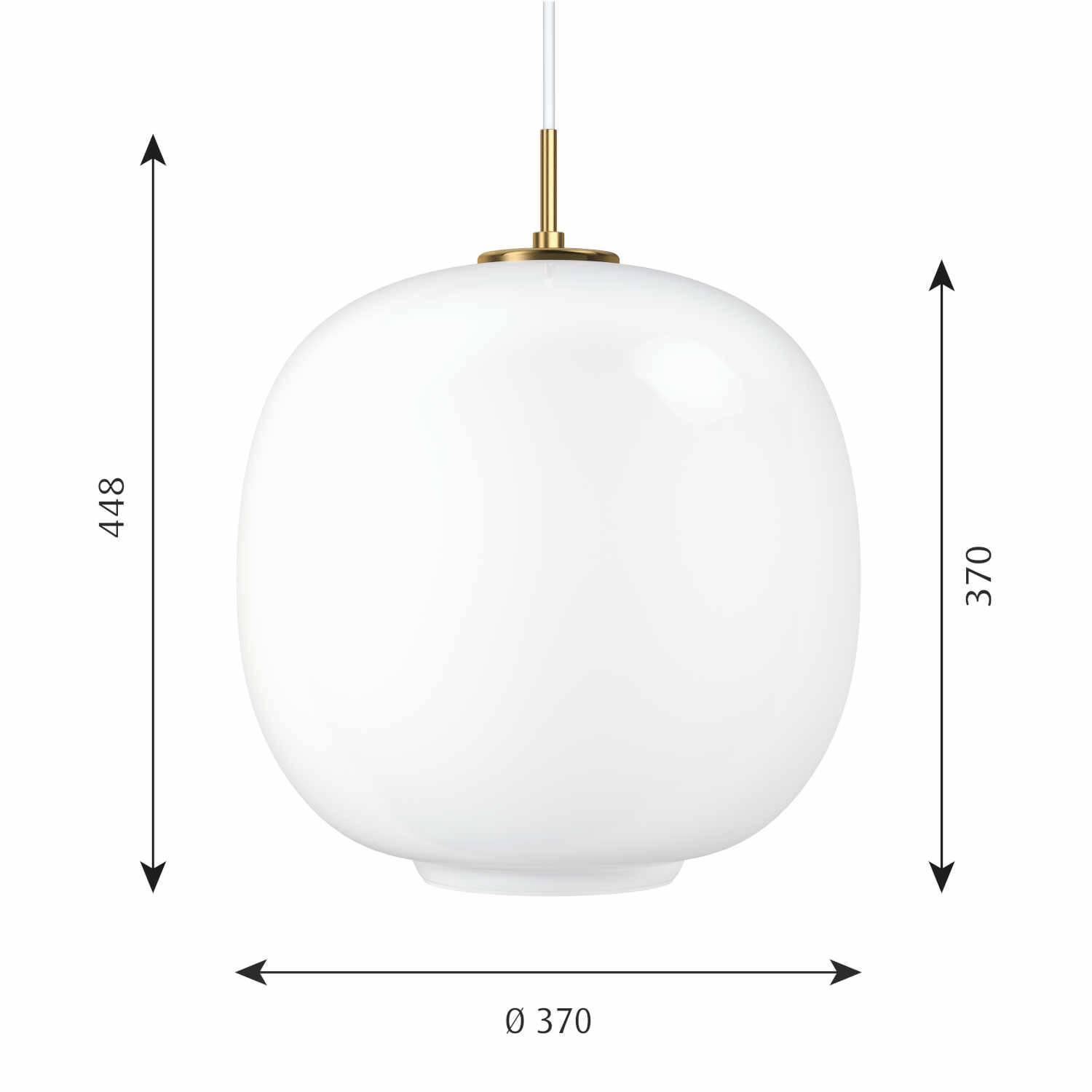 VL45 Radiohus Pendelleuchte, Grösse ø 37 cm VL45 Radiohus Pendelleuchte, Grösse ø 37 cm von Louis Poulsen
