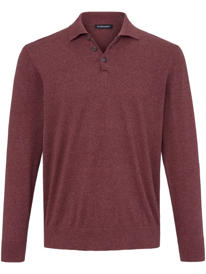 Polo-Pullover Louis Sayn rot Größe: 48 von Louis Sayn