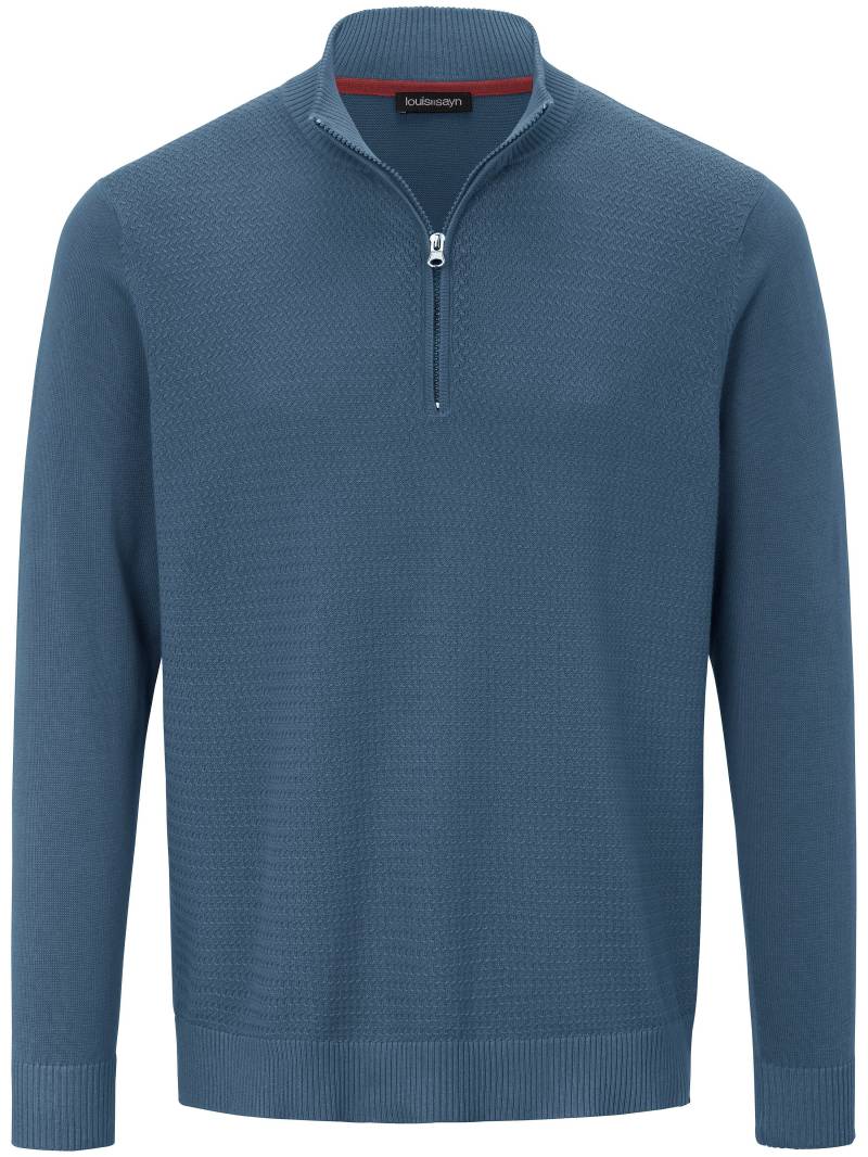 Pullover Stehbundkragen Louis Sayn blau Größe: 48 von Louis Sayn