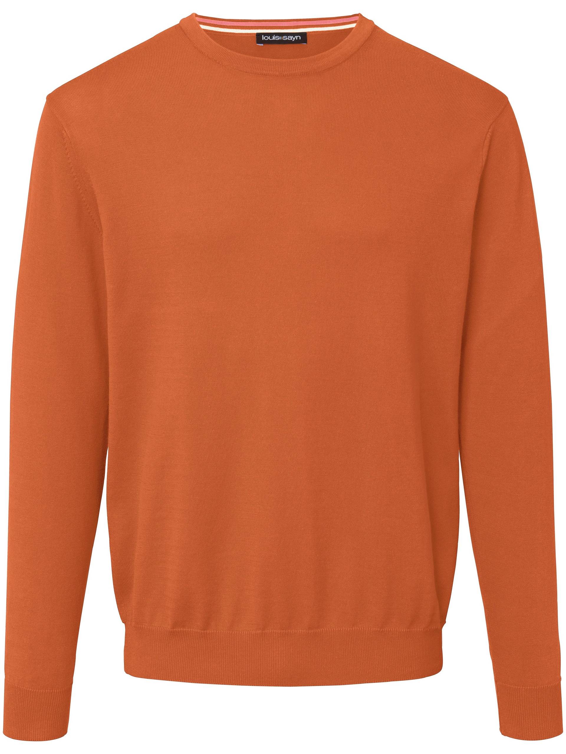 Pullover aus 100% Baumwolle Pima Cotton Louis Sayn orange Größe: 48 von Louis Sayn