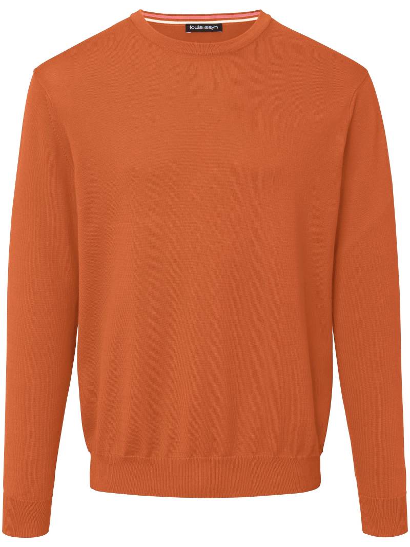 Pullover aus 100% Baumwolle Pima Cotton Louis Sayn orange Größe: 50 von Louis Sayn