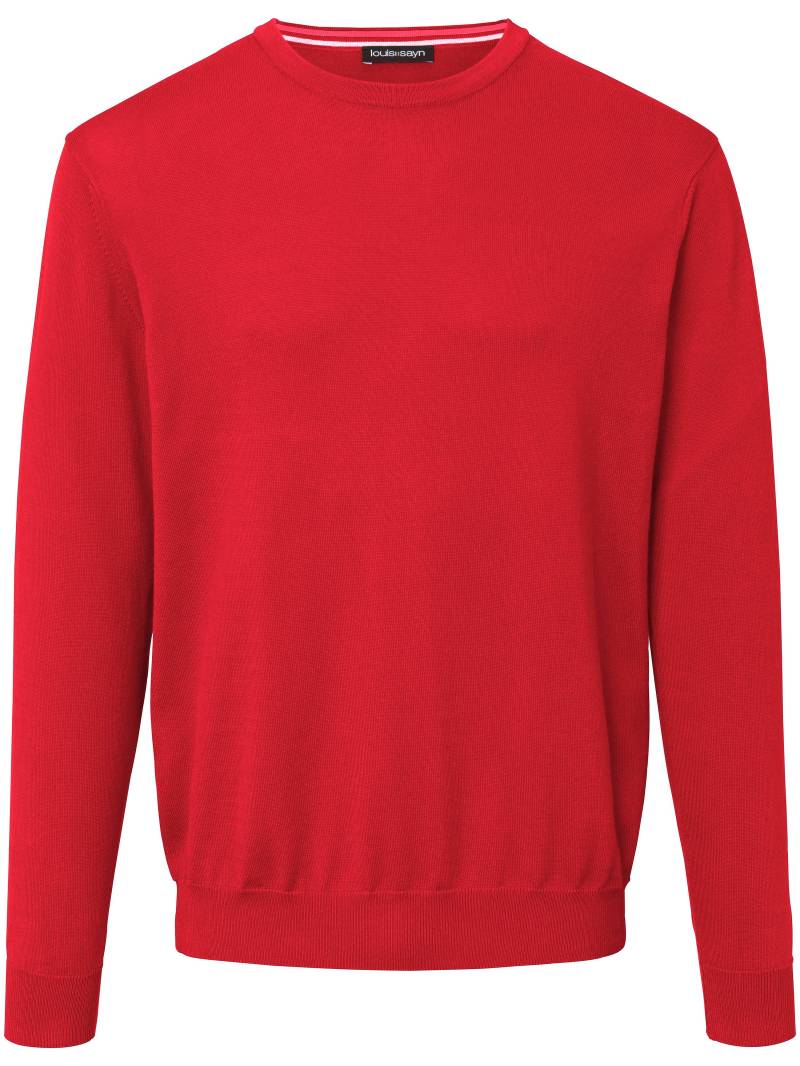 Pullover aus 100% Baumwolle Pima Cotton Louis Sayn rot Größe: 50 von Louis Sayn