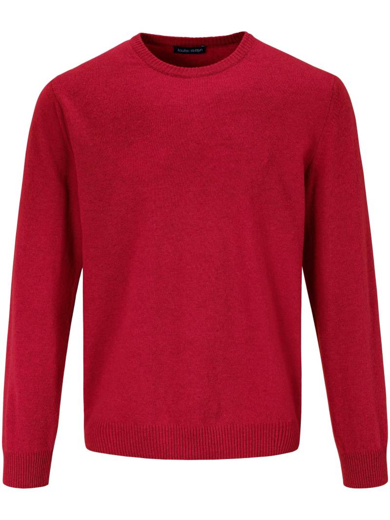 Pullover aus 100% Schurwolle-Lambswool Louis Sayn rot Größe: 46 von Louis Sayn