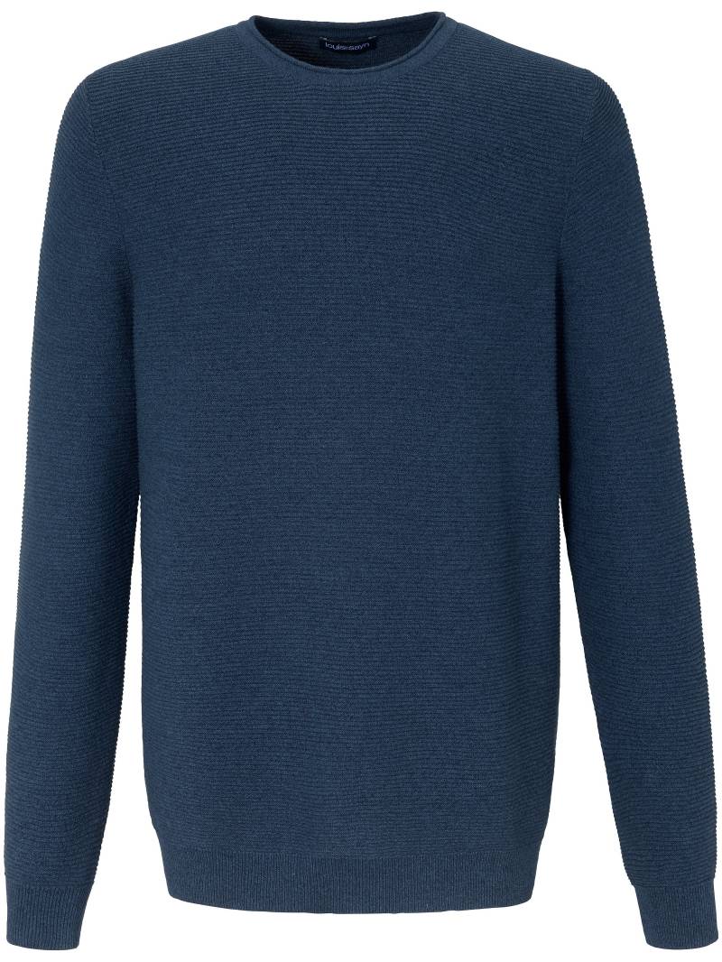 Rundhals-Pullover Louis Sayn blau Größe: 46 von Louis Sayn