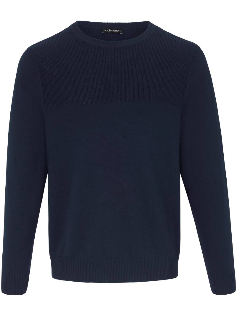 Rundhals-Pullover Louis Sayn blau Größe: 46 von Louis Sayn