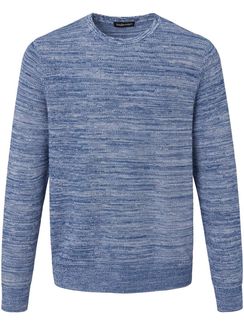 Rundhals-Pullover Louis Sayn blau Größe: 46 von Louis Sayn