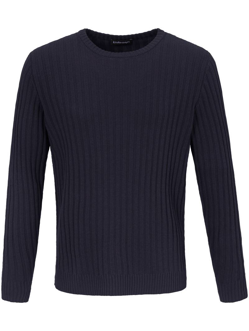 Rundhals-Pullover Louis Sayn blau Größe: 48 von Louis Sayn