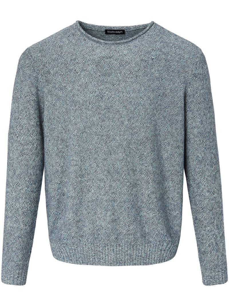 Rundhals-Pullover Louis Sayn blau Größe: 48 von Louis Sayn