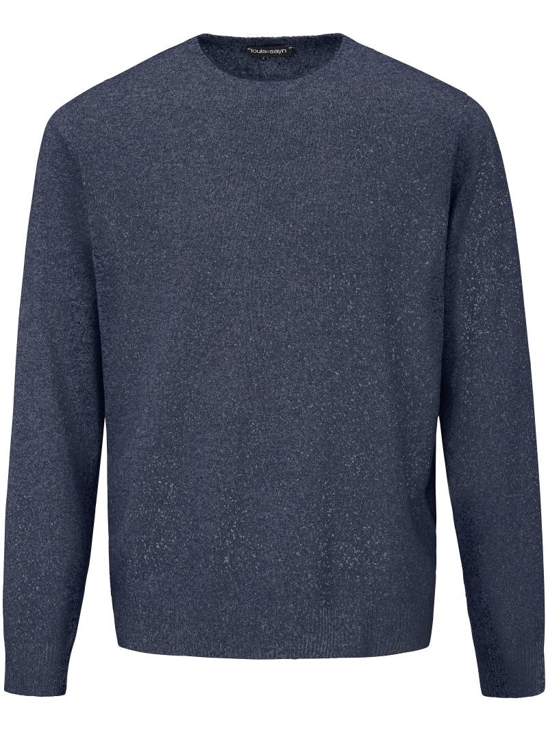 Rundhals-Pullover Louis Sayn blau Größe: 56 von Louis Sayn