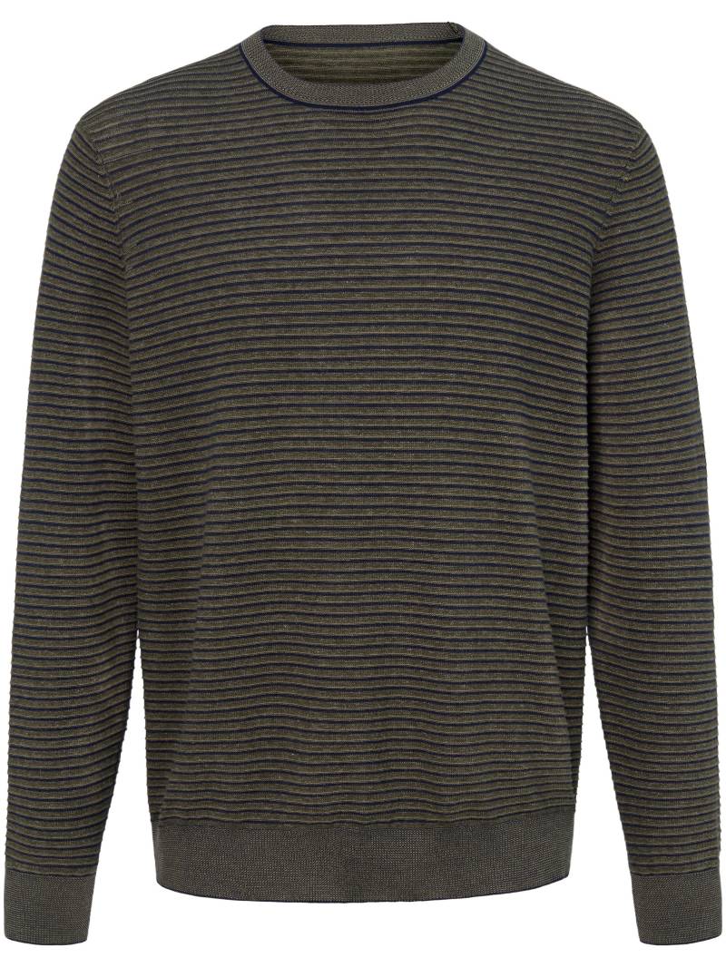 Rundhals-Pullover Louis Sayn grün Größe: 56 von Louis Sayn