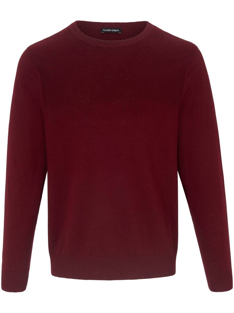 Rundhals-Pullover Louis Sayn rot Größe: 48 von Louis Sayn