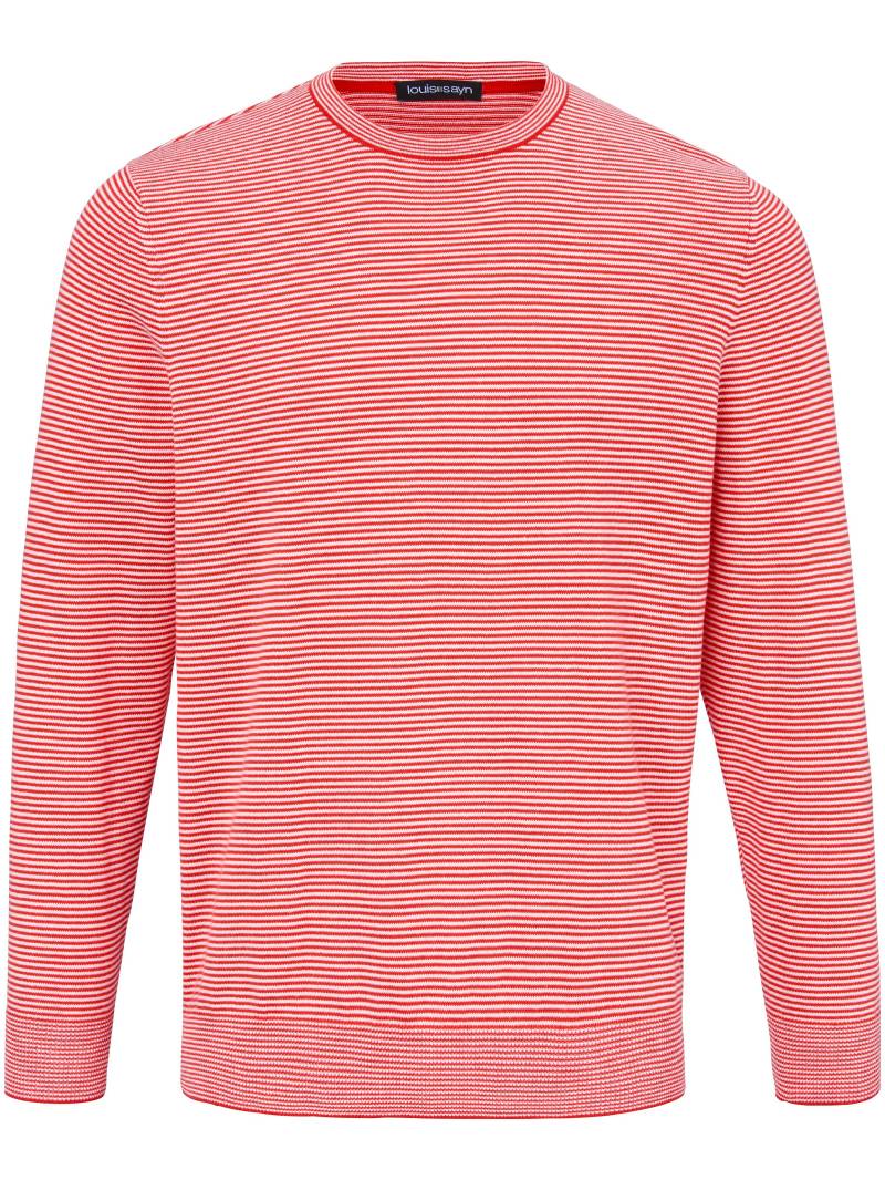 Rundhals-Pullover Louis Sayn rot Größe: 48 von Louis Sayn