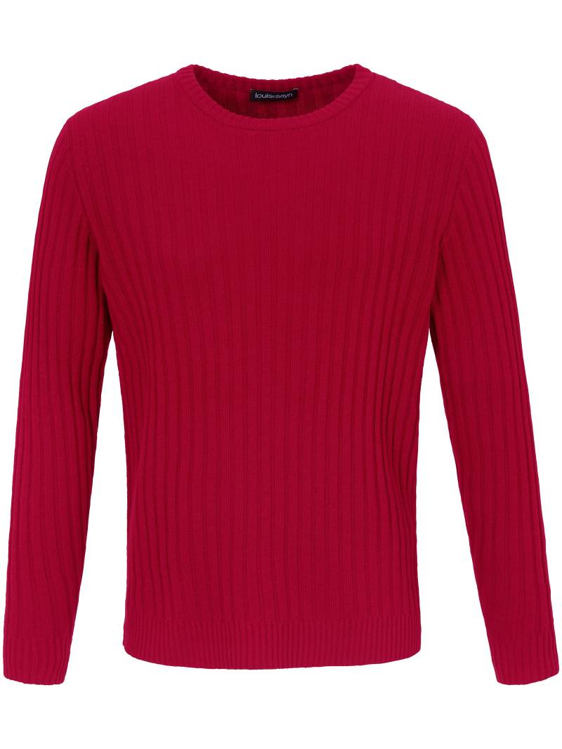 Rundhals-Pullover Louis Sayn rot Größe: 52 von Louis Sayn