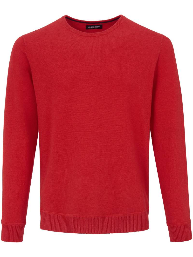 Rundhals-Pullover Louis Sayn rot Größe: 56 von Louis Sayn