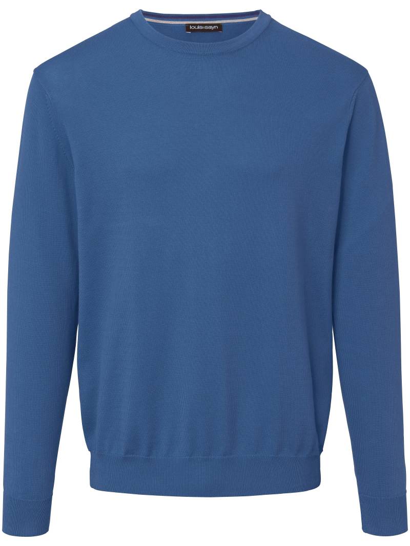 Pullover aus 100% Baumwolle Pima Cotton Louis Sayn blau Größe: 56 von Louis Sayn