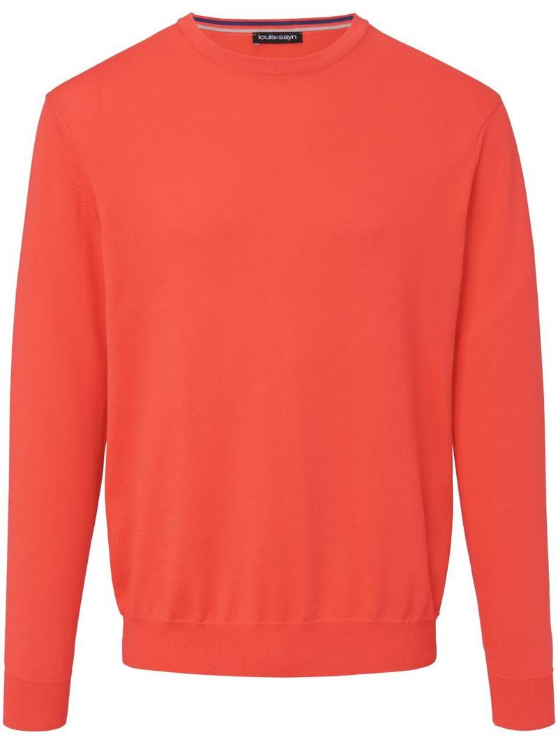 Pullover aus 100% Baumwolle Pima Cotton Louis Sayn orange Größe: 46 von Louis Sayn