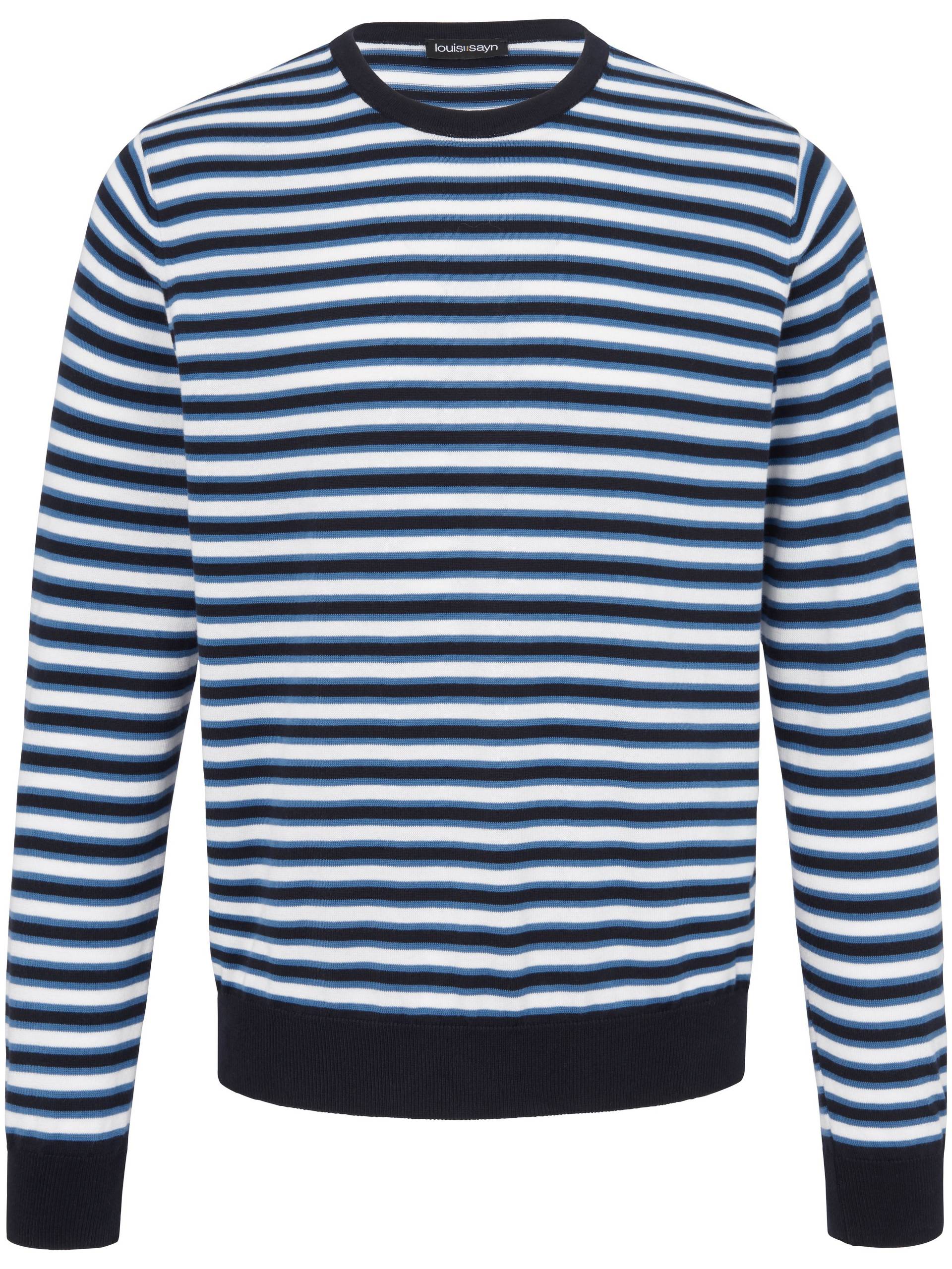 Rundhals-Pullover aus 100% Pima Cotton Louis Sayn blau Größe: 56 Rundhals-Pullover aus 100% Pima Cotton Louis Sayn blau Größe: 56 von Louis Sayn