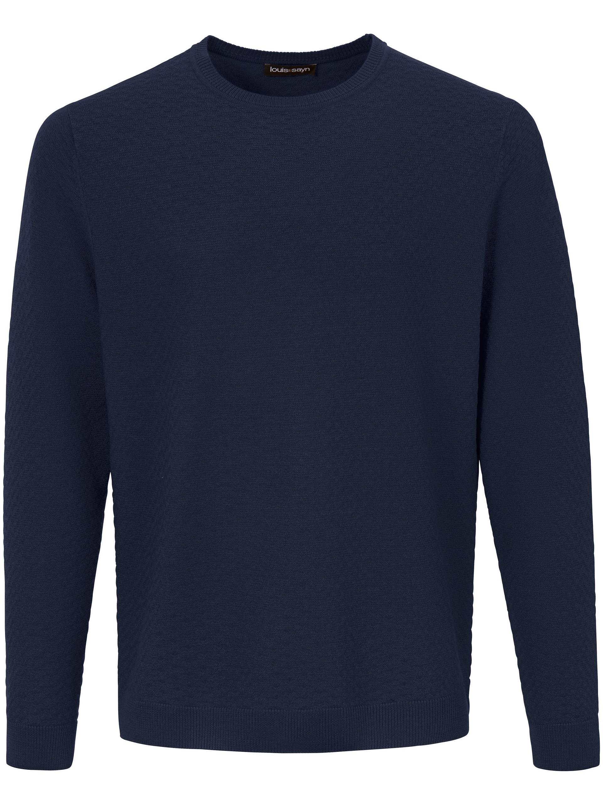 Rundhals-Pullover aus 100% Schurwolle Louis Sayn blau Größe: 46 Rundhals-Pullover aus 100% Schurwolle Louis Sayn blau Größe: 46 von Louis Sayn