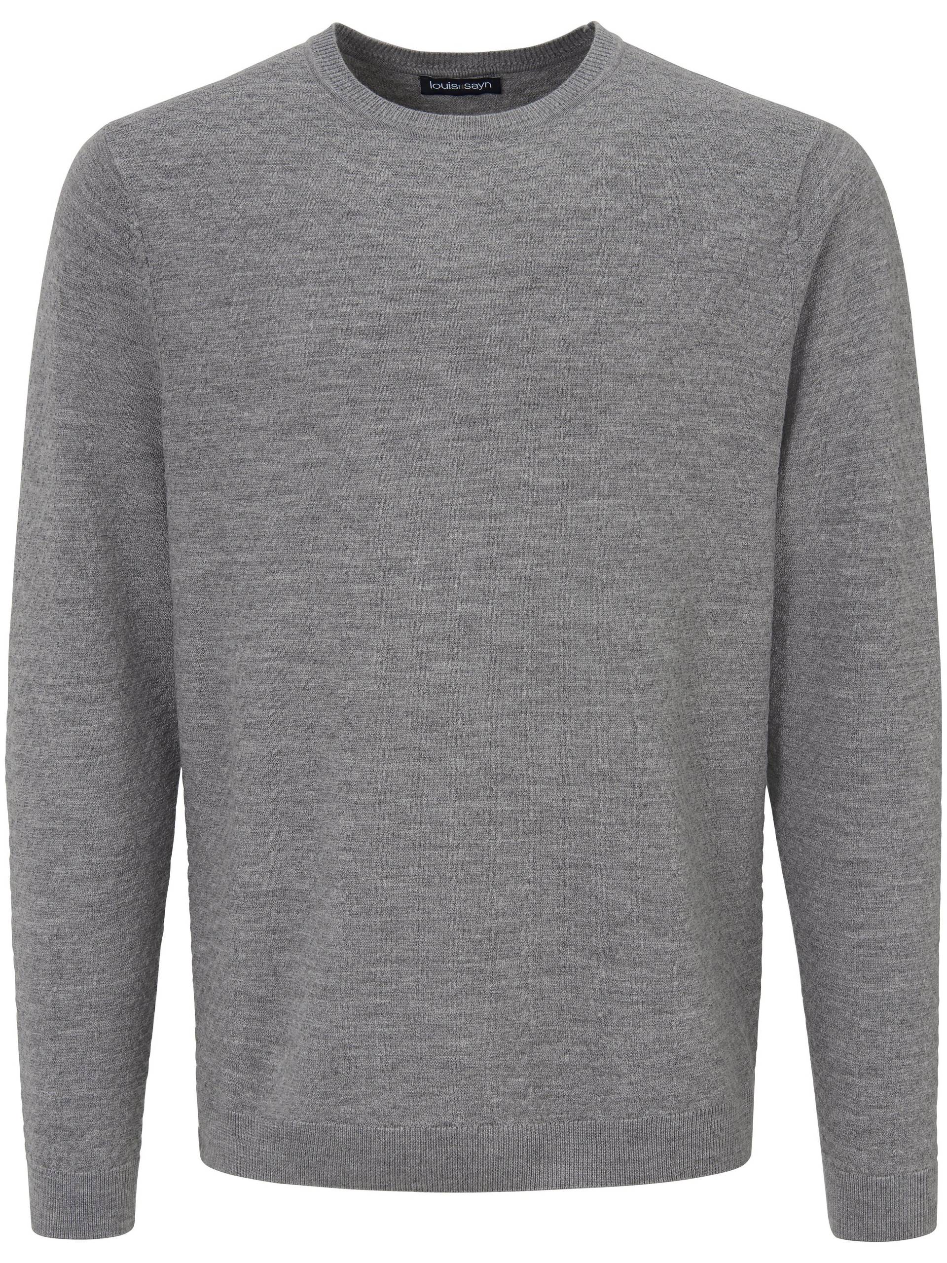 Rundhals-Pullover aus 100% Schurwolle Louis Sayn grau Größe: 46 Rundhals-Pullover aus 100% Schurwolle Louis Sayn grau Größe: 46 von Louis Sayn