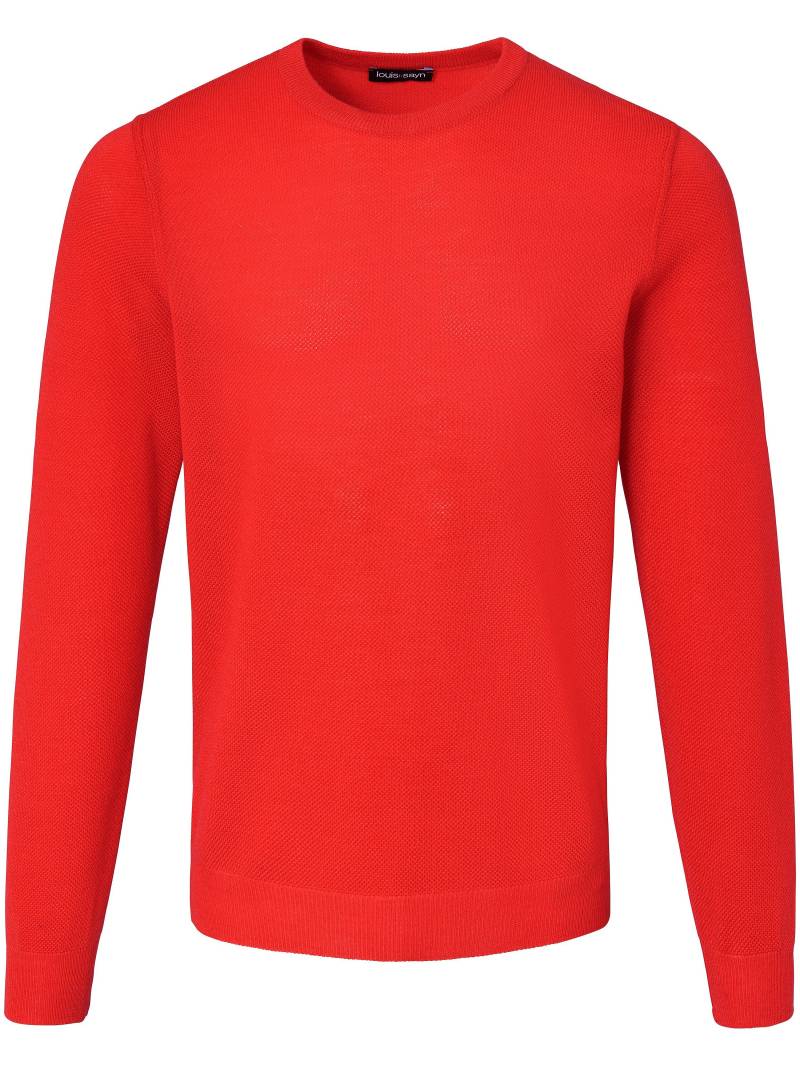 Rundhals-Pullover Louis Sayn rot Größe: 52 von Louis Sayn