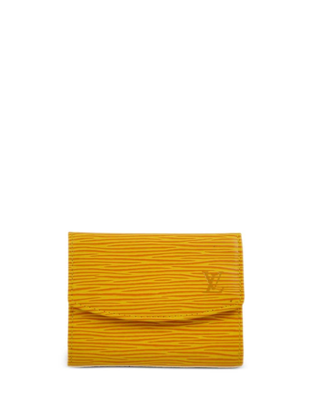 Louis Vuitton Pre-Owned 2002 flap wallet - Yellow von Louis Vuitton Pre-Owned