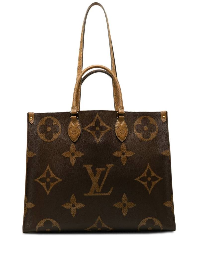 Louis Vuitton Pre-Owned 2019 OnTheGo GM tote bag - Brown von Louis Vuitton Pre-Owned