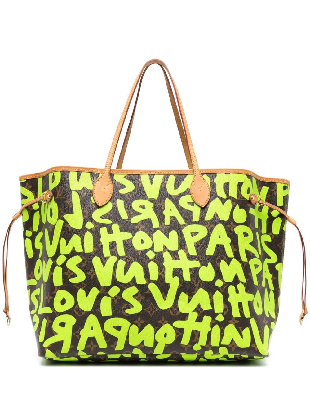 Louis Vuitton Pre-Owned 2019 x Stephen Sprouse graffiti-print tote bag - Green von Louis Vuitton Pre-Owned