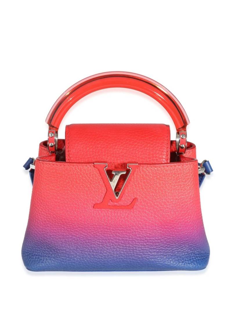 Louis Vuitton Pre-Owned 2021 mini Capucines two-way handbag - Blue von Louis Vuitton Pre-Owned