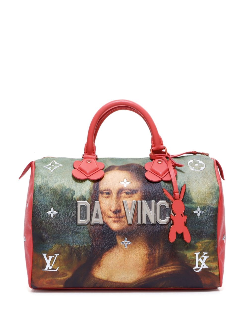 Louis Vuitton Pre-Owned x Jeff Koons Speedy 30 handbag - Red von Louis Vuitton Pre-Owned